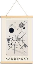 JUNIQE - Posterhanger Kandinsky - Untitled (Drawing 4) -60x90 /Ivoor &