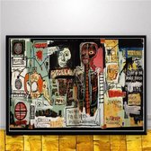 Jean Michel Basquiat Poster 1 - 40x50cm Canvas - Multi-color