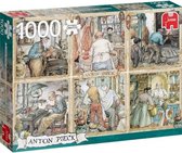 Jumbo Premium Collection Puzzel Anton Pieck Ambachtslieden - Legpuzzel - 1000 Stukjes