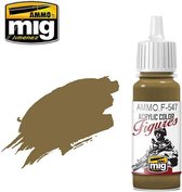 AMMO MIG F547 Figure Paints - Pale Earth - Acryl - 17ml Verf flesje