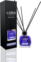 LORIS - Parfum - Geurstokjes - Huisgeur - Huisparfum - Lavender & Musk - 120ml