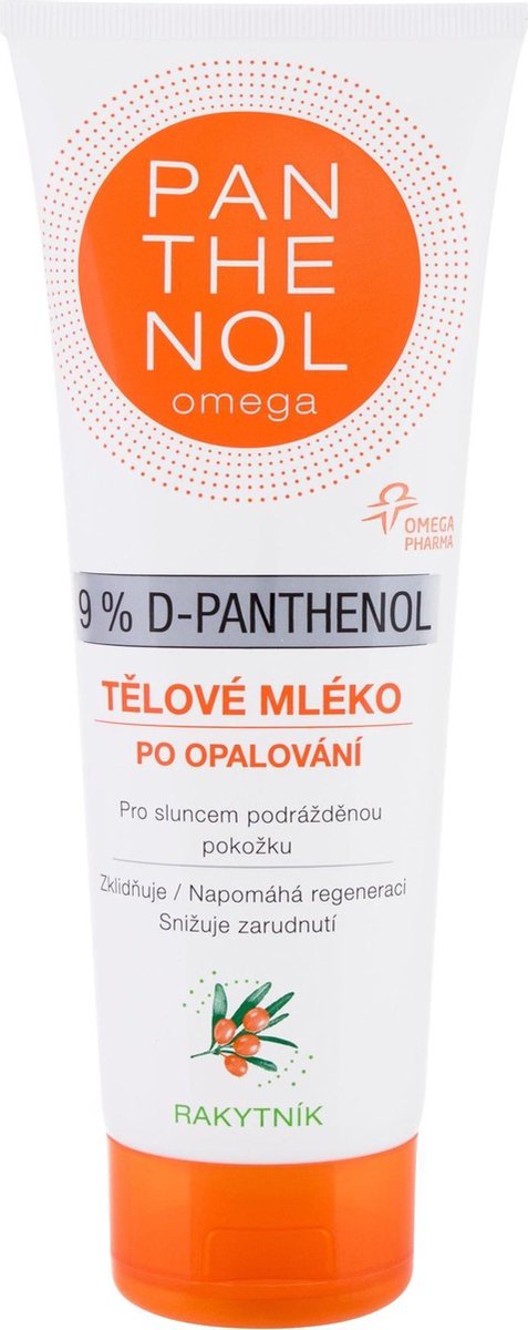 9% D-panthenol After-sun Lotion Sea Buckthorn - Soothing Body Lotion After Sunbathing 250ml