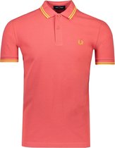 Fred Perry Polo Rood Rood voor Mannen - Lente/Zomer Collectie