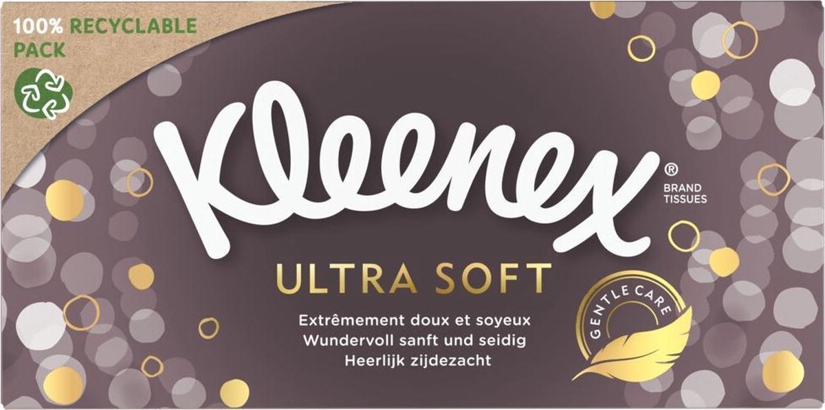 Goedkoopste Kleenex tissues - Ultra Soft - Voordeelbox - 12 stuks