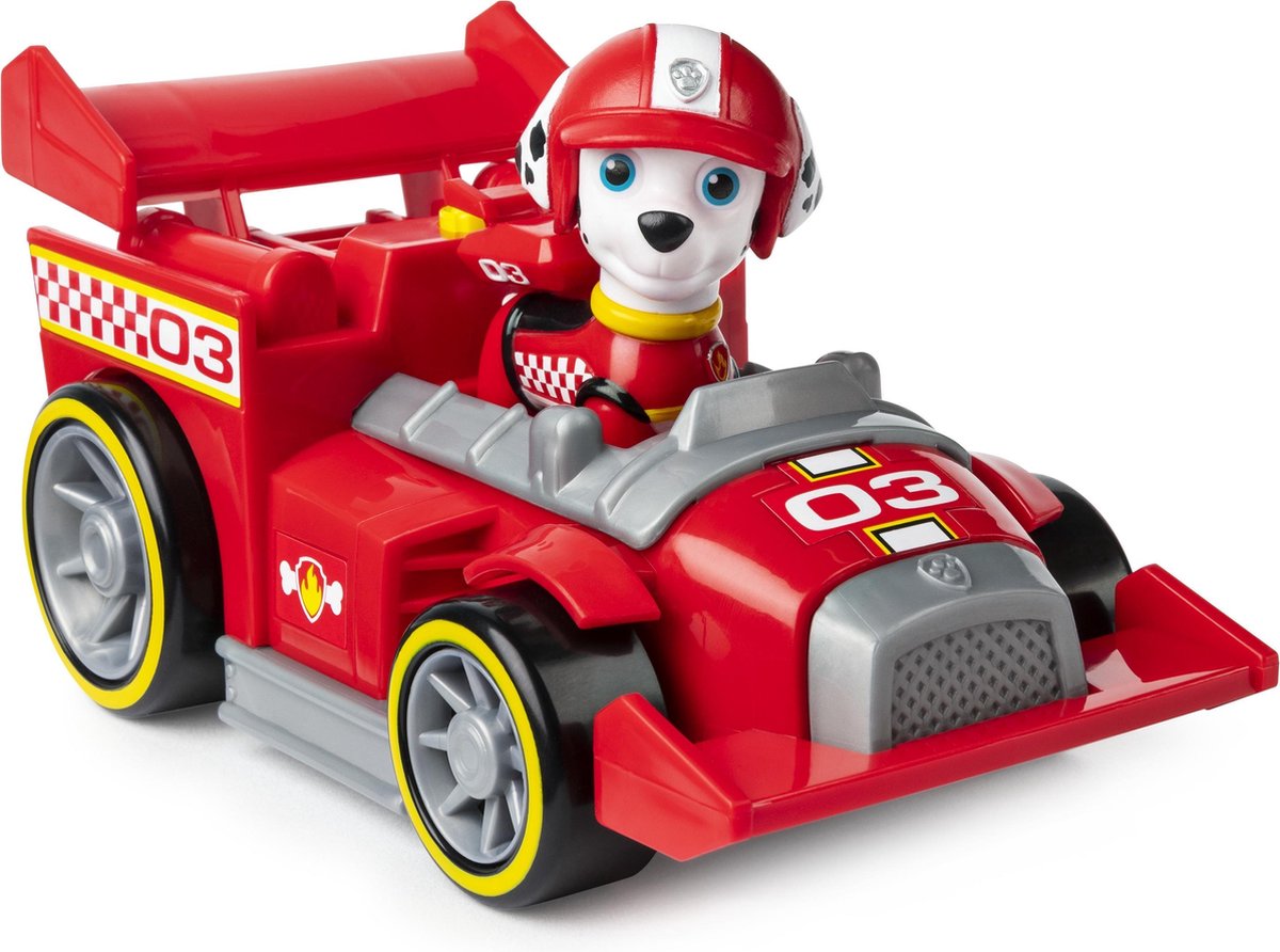 PAW Patrol, Figurine à collectionner Ruben Moto Pups avec badge de