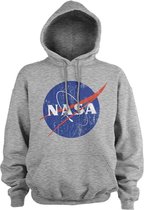 NASA Hoodie/trui -2XL- Washed Insignia Grijs