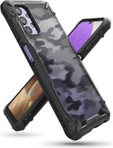 Ringke Fusion X Camo Hoesje voor Samsung Galaxy A32 5G Zwart