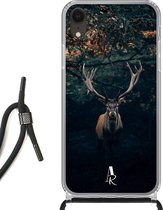 iPhone Xr hoesje met koord - Deer