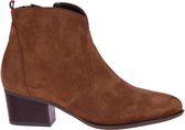 Gabor Comfort enkellaarsjes cognac - Maat 41.5