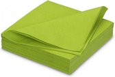 GALA Servetten - Green Tea - 25x25cm - 25 Stuks - Groen