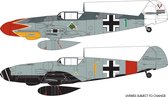 1:72 Airfix 02029B Messerschmitt Bf109G-6 Plane Plastic Modelbouwpakket