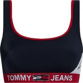 Tommy Hilfiger bikinitop bralette Desert sky - donkerblauw/rood