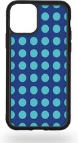 Blue polka dot Telefoonhoesje - Apple iPhone 11 Pro
