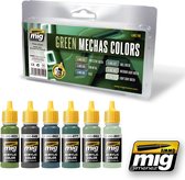 Green Mechas Colors - A.MIG-7149