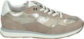 Floris van Bommel 85327 - Volwassenen Lage sneakers - Kleur: Wit/beige - Maat: 39.5