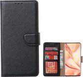 Motorola Moto G9 Plus - Bookcase Zwart - portemonee hoesje