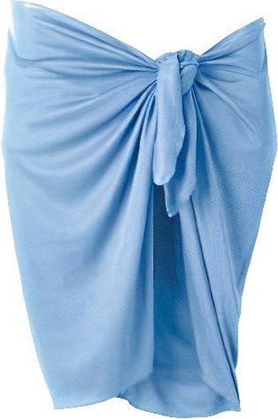 Beco Rok Paréo Femme 165 X 56 Cm Polyester Bleu Clair