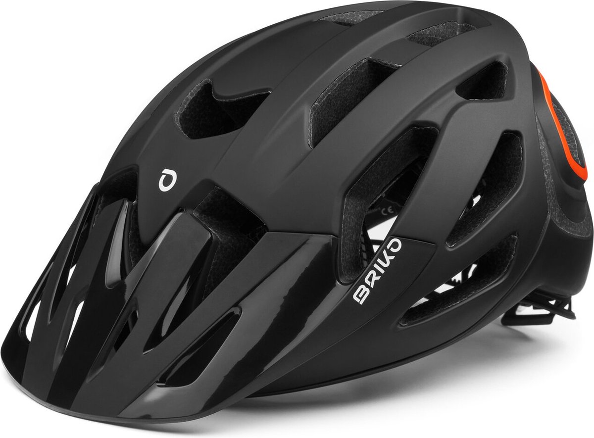 Briko Fietshelm Sismic Nta Fietshelm ZWART - Maat Size L