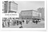 Walljar - Coolsingel '56 - Zwart wit poster