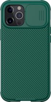 Nillkin - Hoesje geschikt voor iPhone 12 Pro Max - CamShield Serie - Back Cover - Groen