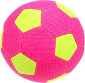 Voetbal ToiToys  - Roze Gele voetbal - fluo