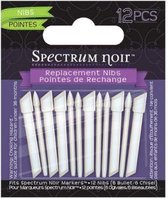 Spectrum Noir - Replacement Nibs (6 chisel/6 bullet)