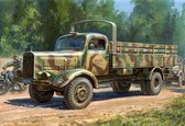 1:35 Zvezda 3596 WWII German Heavy 4WD Cargo Truck L 4500 A - Schwerer Lkw 4,5 t Plastic Modelbouwpakket