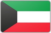 Vlag Koeweit - 70 x 100 cm - Polyester