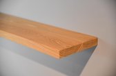 Houten steektrap |  grenen (timmermanstrap) - 9 treden (171 cm)