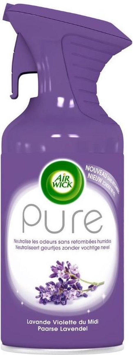Goedkoopste Air Wick - Luchtverfrisser - Spray - Paarse Lavendel - 250ml x 6