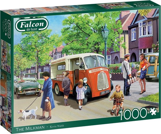 Ongepast Vaderlijk Ban Falcon puzzel The Milkman - Legpuzzel - 1000 stukjes | bol.com