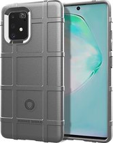 Voor Galaxy A91 Volledige dekking schokbestendige TPU Case (grijs)