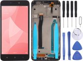 Lcd-scherm en digitizer volledige montage met frame voor Xiaomi Redmi 4X (zwart)