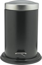 Sealskin Acero - Pedaalemmer - 3 liter vrijstaand - Zwart