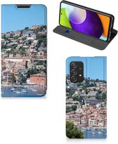 Stand Case Geschikt voor Samsung Galaxy A52 5G Enterprise Editie | A52 4G Smart Cover Frankrijk
