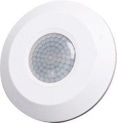 Bewegingssensor - Igory Mondy - Opbouw Rond - Mat Wit Kunststof - 360° 8m