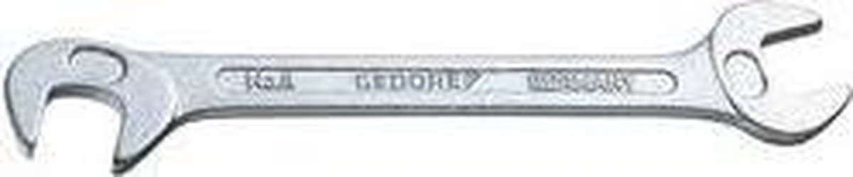 Gedore 6093900 8 4 Dubbele steeksleutel Sleutelbreedte (metrisch) 4 mm