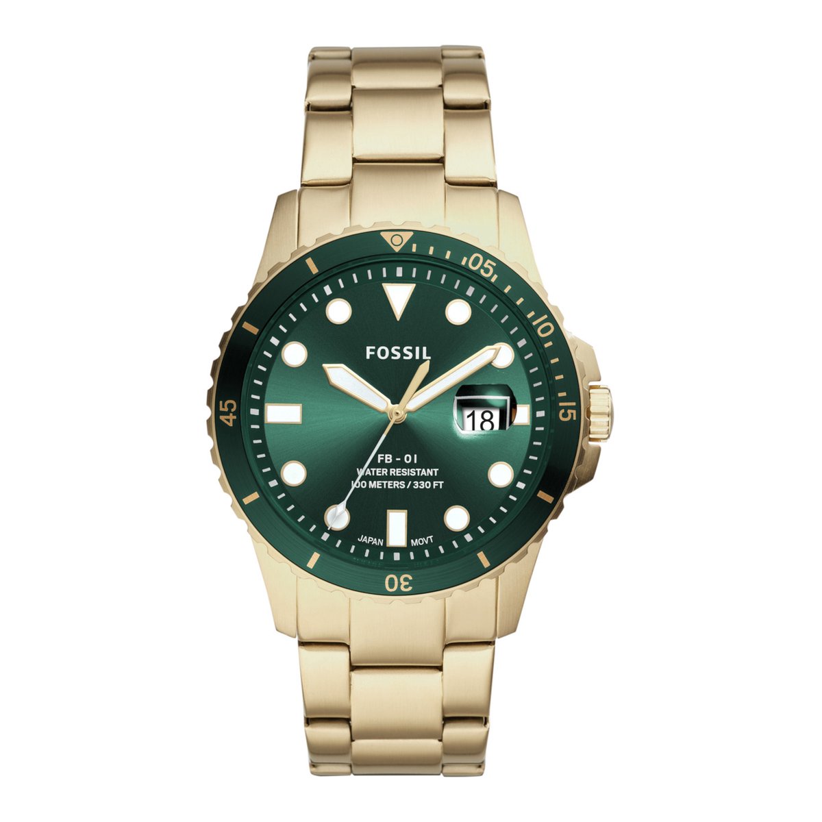 Fossil Blue Heren Horloge FS5658 - Goud