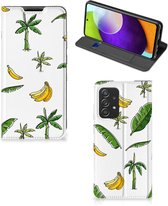 Telefoonhoesje Geschikt voor Samsung Galaxy A52 5G Enterprise Editie | A52 4G Beschermhoes Banana Tree