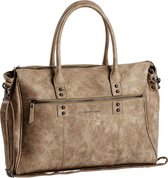 Daniel Ray Manatee Laptoptas - 15,6 inch - Beige