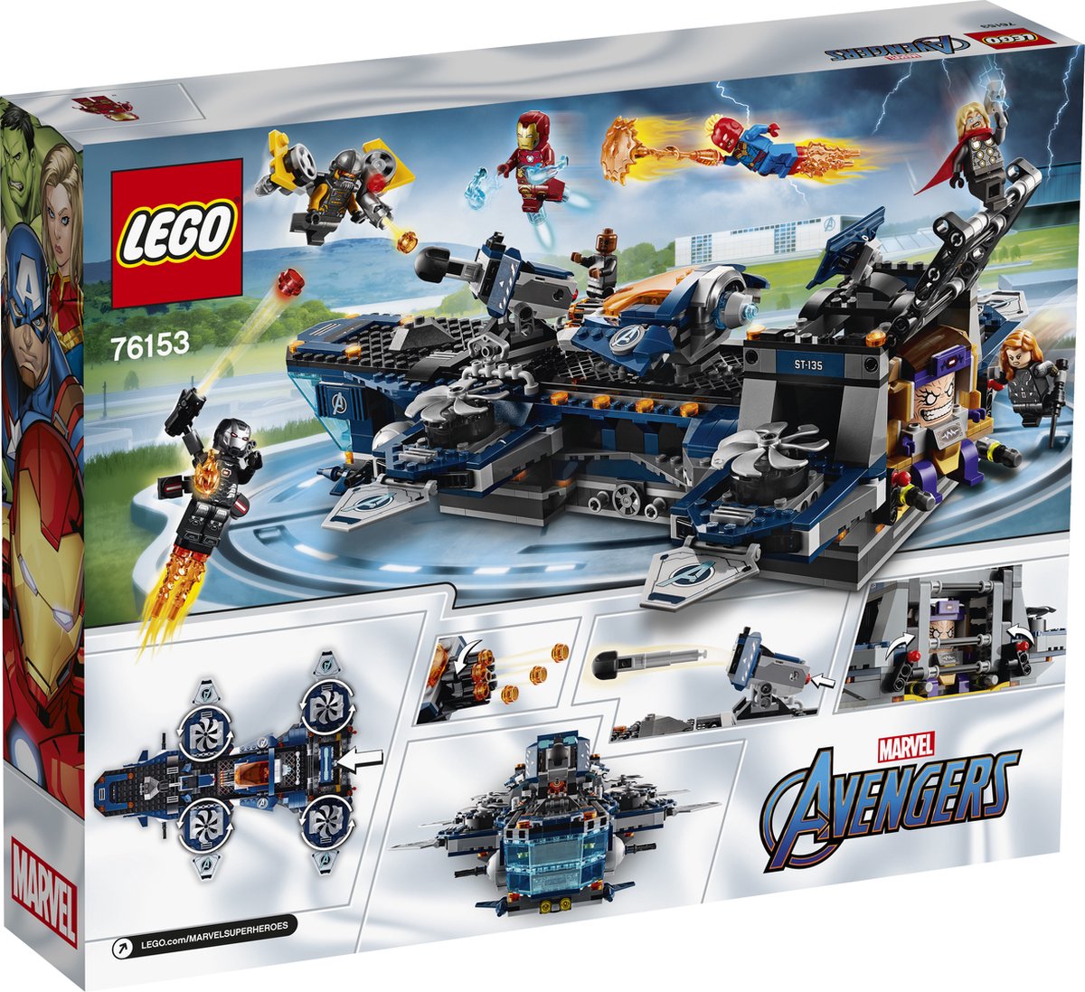 LEGO Marvel Avengers Avengers Helicarrier 76153 — afbeelding 25