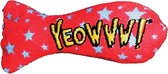 Yeowww stinkies catnip sardientje met sterren - 7,5 cm - 1 stuks