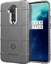 Voor OnePlus 7T Pro schokbestendig TPU-hoesje met volledige dekking (grijs)