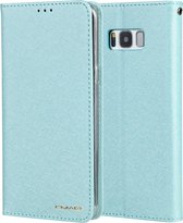 Voor Galaxy S8 + CMai2 Zijde Textuur Horizontaal Flip Leren Case met Houder & Kaartsleuven & Fotolijst & Portemonnee (Mintgroen)