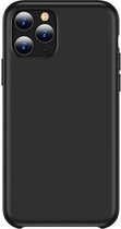 Voor iPhone 11 Pro TOTUDESIGN vloeibare siliconen valbestendige beschermhoes (zwart)