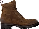 Mazzeltov 9079 Veterboots - Laarzen Met Veters - Heren - Bruin - Maat 44+