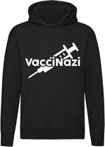 Vaccinazi Hoodie | corona | prik | ziekenhuis | virus | vaccin |  sweater | trui | unisex | capuchon