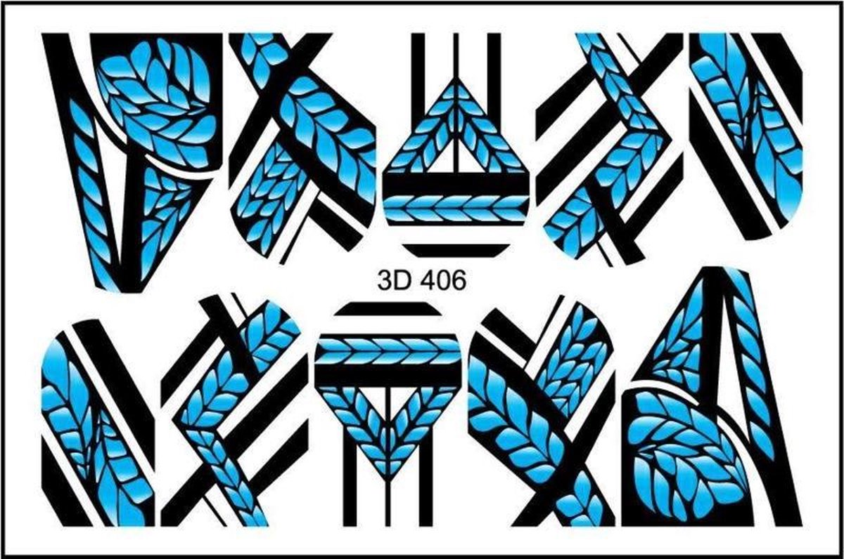 Goedkoopste Korneliya 3D Waterdecal - 3D 406