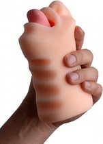 Sydney's Deep Throat Masturbator - Beige - Sextoys - Masturbators - Toys voor heren - Kunstvagina