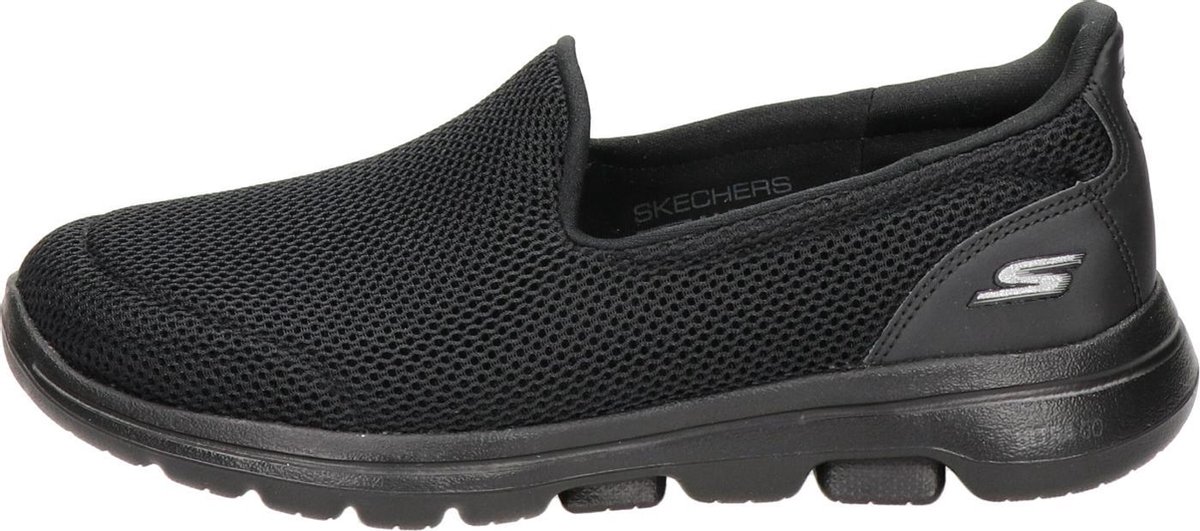 Skechers GoWalk 5 dames instapschoen - Zwart - Maat 41 | bol.com